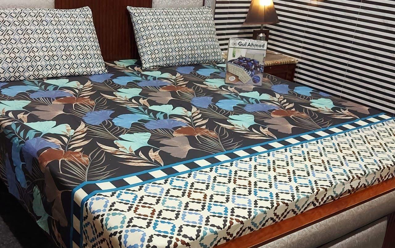 Cotton Bedsheet Set 3 Piece
