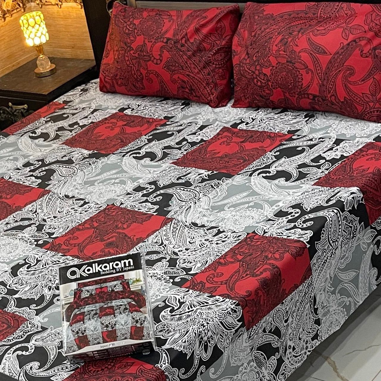 Cotton Bedsheet Set 3 Piece