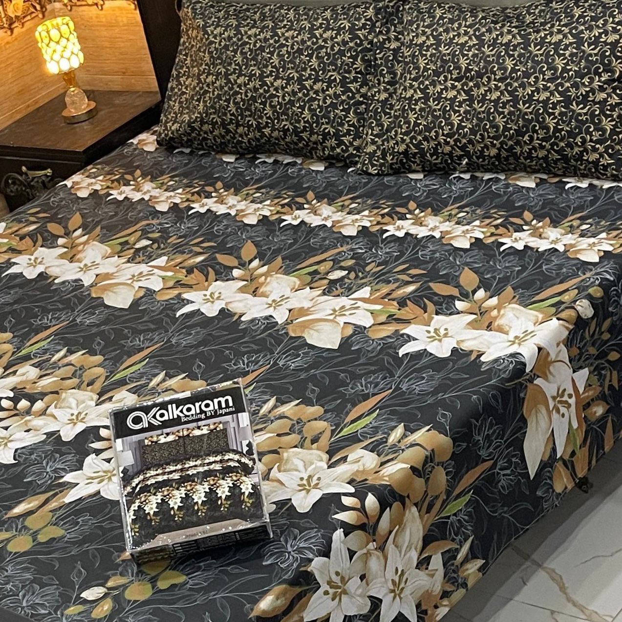 Cotton Bedsheet Set 3 Piece