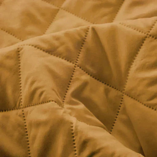 Ultrasonic Microfiber Waterproof Mattress Cover - Copper