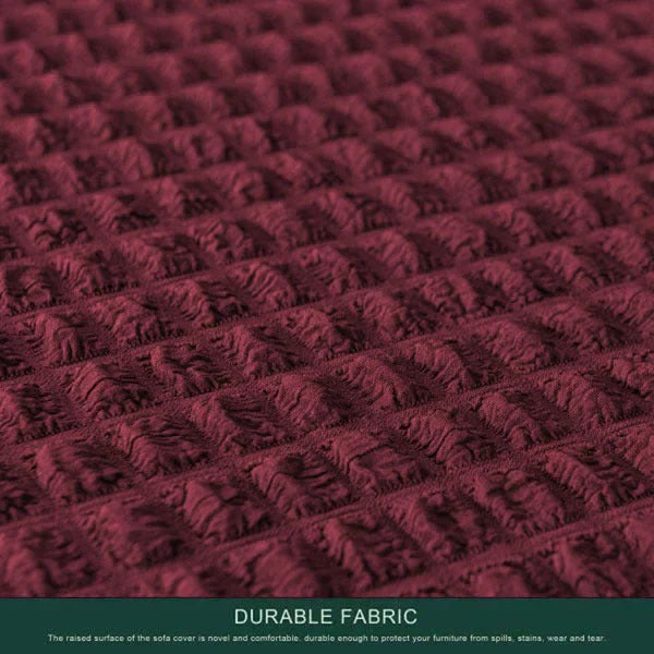 Persian Style Bubble Sofa Cover - Maroon