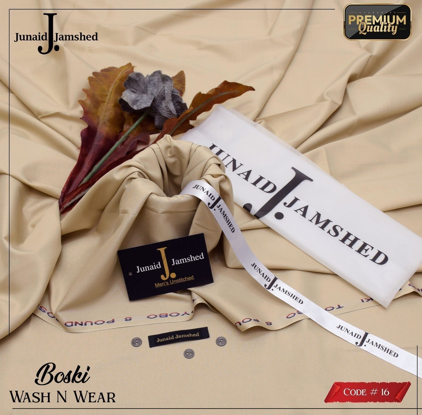 J. Junaid Jamshed wash and Wear Boski
