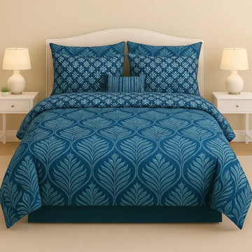 Cotton Mix Comforter set 7Pc