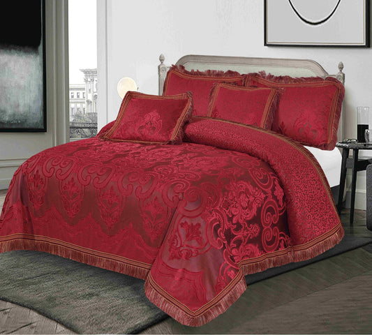 Palachi Velvet Bridal Bed Sheet 3 Pcs