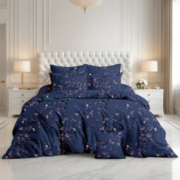 Cotton Mix Comforter set 7Pc