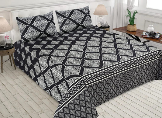 Luxury 3-Piece Micro Cotton Bedding Set – 100% Micro Cotton, 220 Thread Count, Soft & Breathable, Includes Flat Sheet & Pillow Covers
