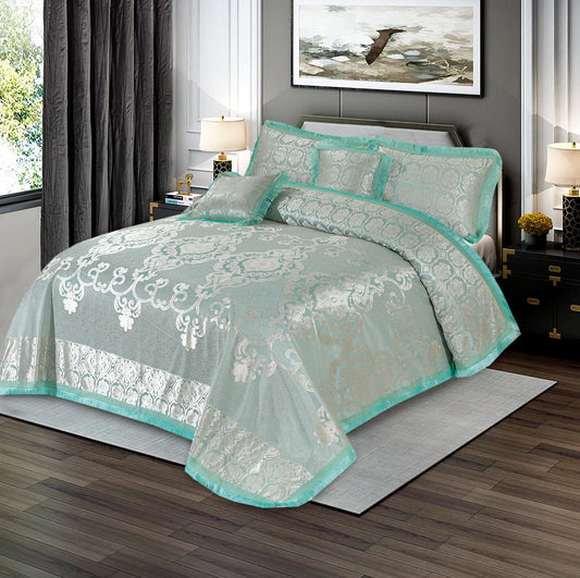 Palachi Velvet Bridal Bed Sheet 3 Pcs