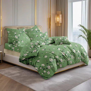 Cotton Mix Comforter set 7Pc