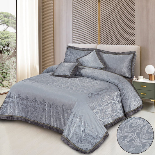 Palachi Velvet Bridal Bed Sheet 3 Pcs