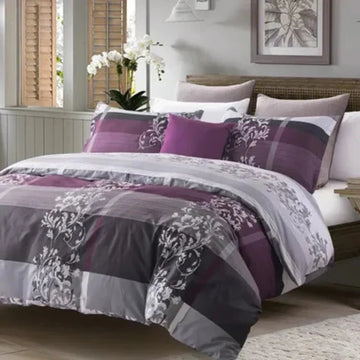 Cotton Mix Comforter set 7Pc