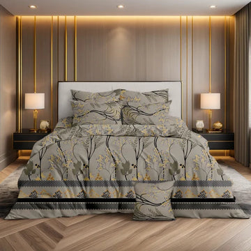 Cotton Mix Comforter set 7Pc