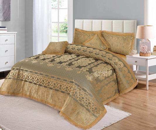 Palachi Velvet Bridal Bed Sheet 3 Pcs