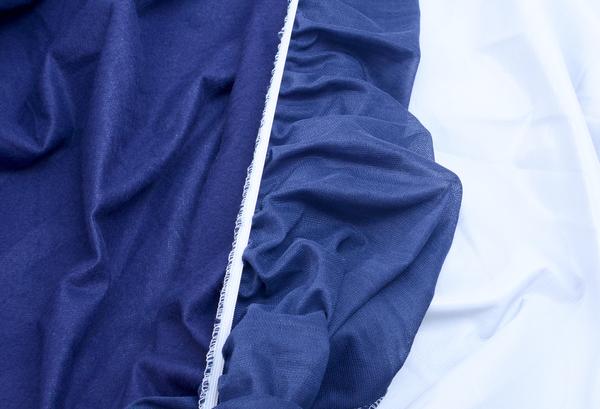 Terry Cotton Waterproof Mattress Cover Fitted Style - Blue