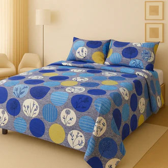 3D-Crystal cotton High Quality Soft cotton Bed sheet in Top famous Colors