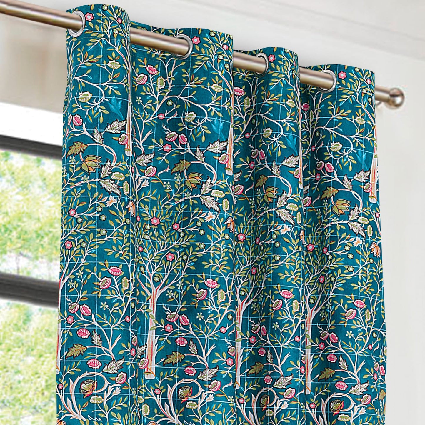 EXPORT COTTON DUCK PRINTED CURTAINS