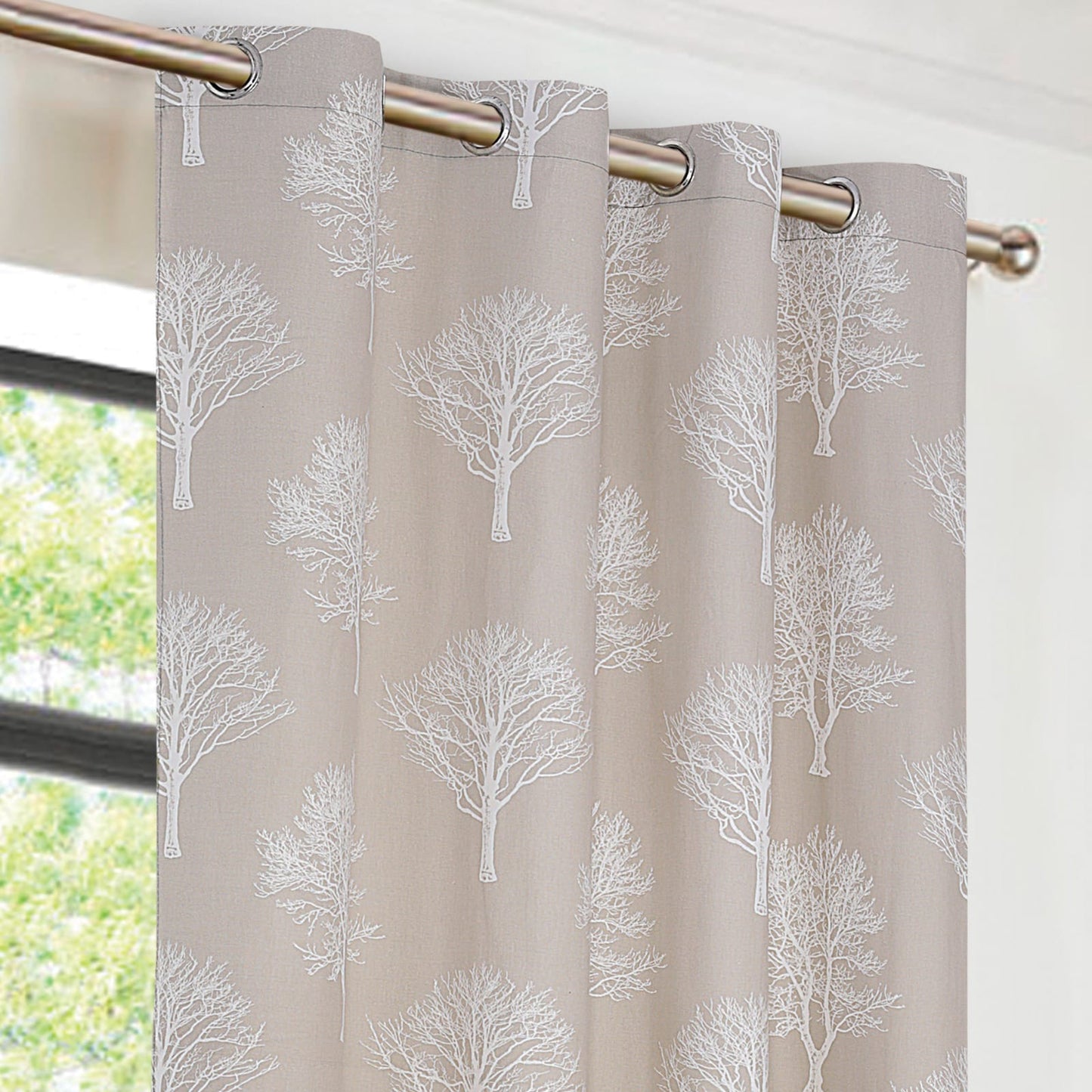 EXPORT COTTON DUCK PRINTED CURTAINS
