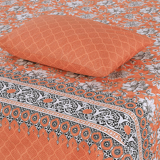 Luxury 3-Piece Micro Cotton Bedding Set – 100% Micro Cotton, 220 Thread Count, Soft & Breathable, Includes Flat Sheet & Pillow Covers