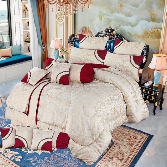 King Size 3-Piece Pure Cotton Bed Sheet Set – Soft Crystal Design with Pillow Covers