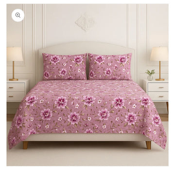 Gold Bedsheet High Quality Crystal cotton Bed sheet in Top famous XL