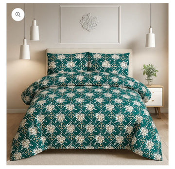 Gold Bedsheet High Quality Crystal cotton Bed sheet in Top famous XL