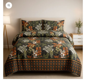 Gold Bedsheet High Quality Crystal cotton Bed sheet in Top famous XL