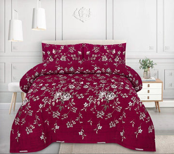 Gold Bedsheet High Quality Crystal cotton Bed sheet in Top famous XL