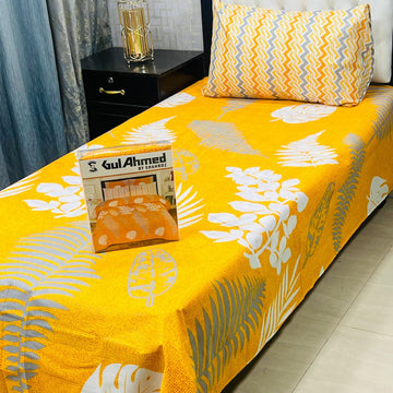 4Pc Mix Cotton Single Pair Bedsheets