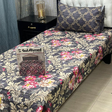 4Pc Mix Cotton Single Pair Bedsheets