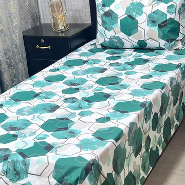 4 PC Export Quality Single Bed sheets