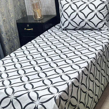 4 PC Export Quality Single Bed sheets