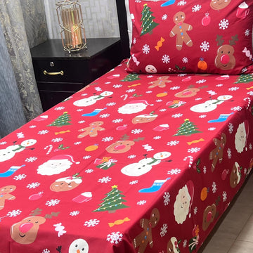 4 PC Export Quality Single Bed sheets
