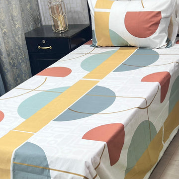 4 PC Export Quality Single Bed sheets