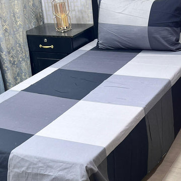4 PC Export Quality Single Bed sheets