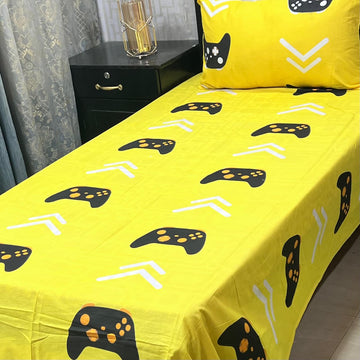 4 PC Export Quality Single Bed sheets