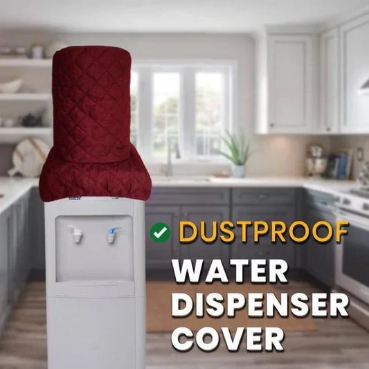 Dust Proof Water Dispenser Cover - Maroon